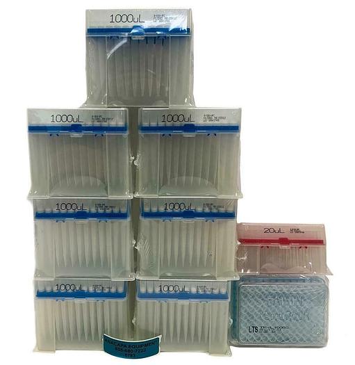 Biotix X-Tip R-1000-9FC Manual Pipette Tips µL1000, 20 UL New Mixed Lot (6783