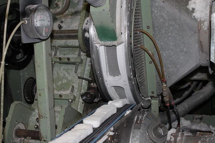Used RAYNWORTH SANITARY PAD LINE 12" OVERNITE 130 FPM