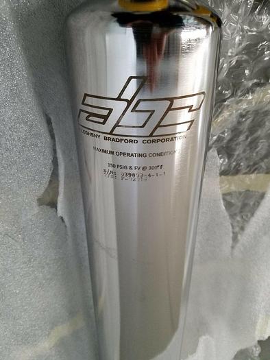ABC Filter Housing Stainless Steel Pharmaceutical 150 PSIG fv @ 300F