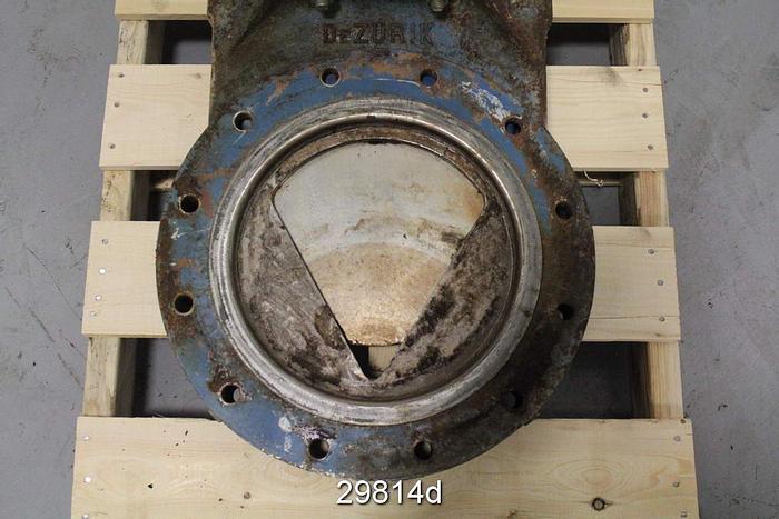 Used Dezurik 12" Hand Operated Knife Gate Valve #29814