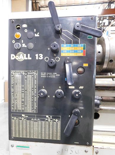 Used DoAll 13" x 40" Toolroom Lathe 13