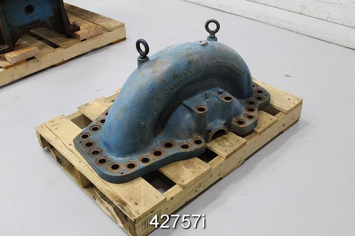 Used Goulds 3316 6x8x17 Two-Stage Split Case Pump, CF8M Casing #42757