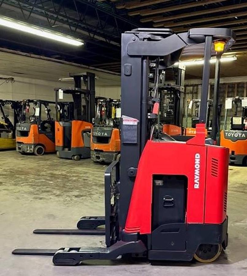 Used 2021 Raymond 730-R45TT Single Reach Truck