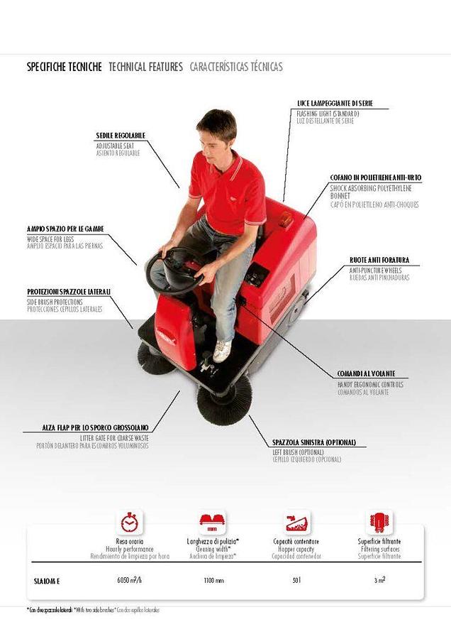 Used RCM SLALOM E Sweeper