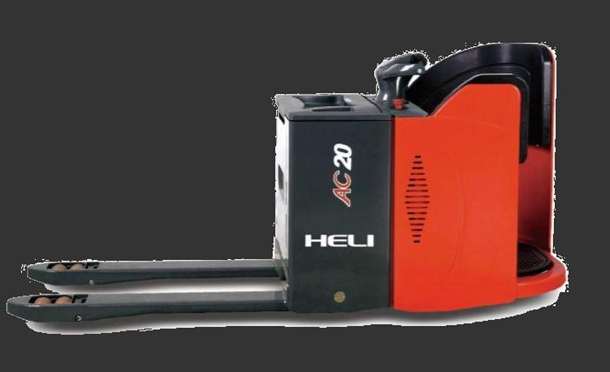 Heli Enclosed Rider Pallet Truck 4400 lb
