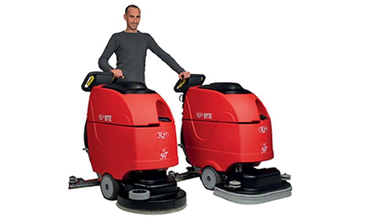 BYTE II Walk Behind Floor Scrubber