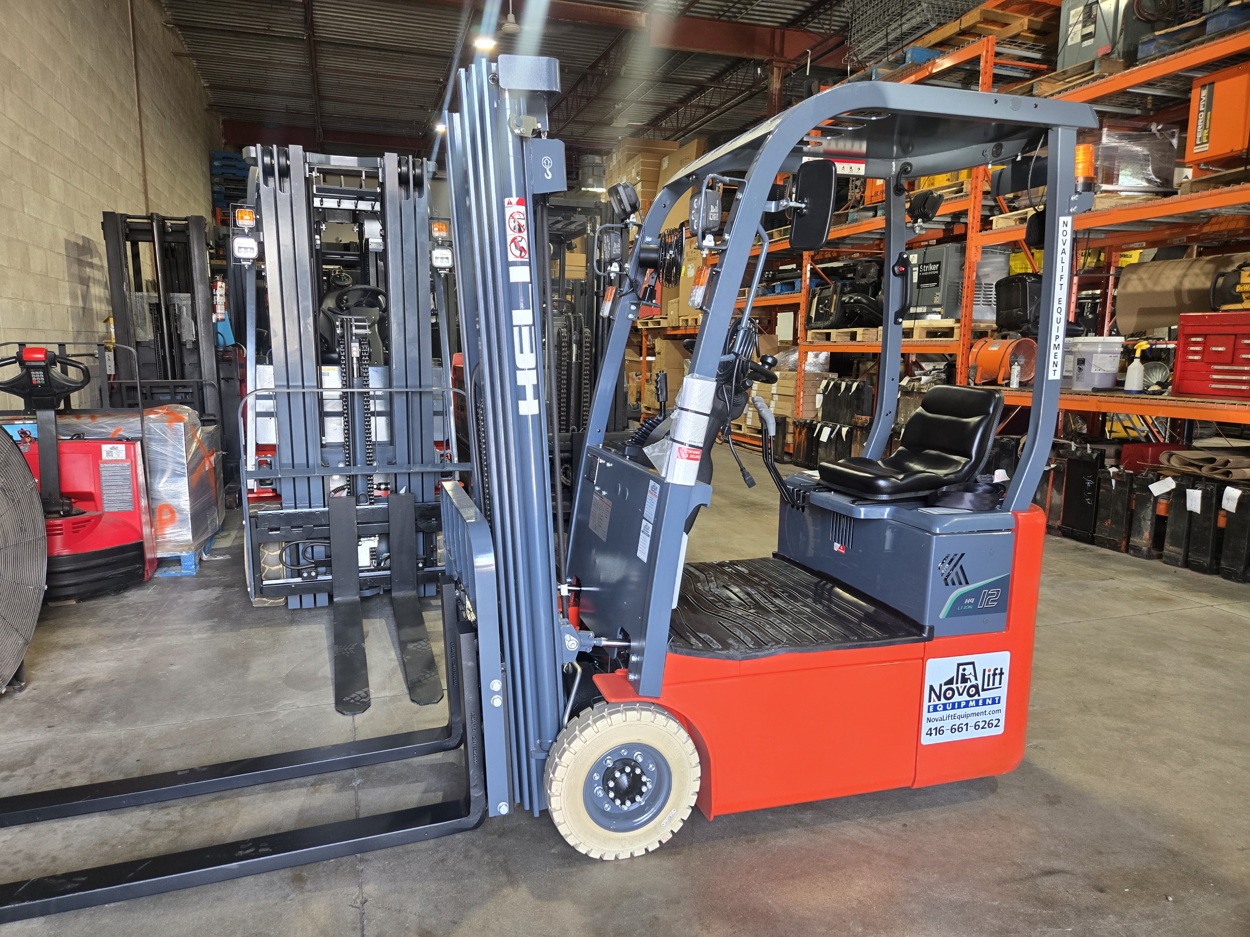 Used New HELI CPD12SQ-A1LiH4 Compact 3-Wheel Lithium