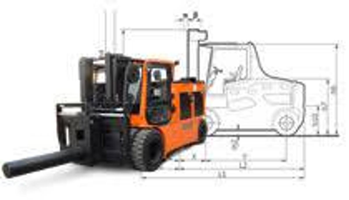Carer Heavy Duty Electric Forklift - R Series