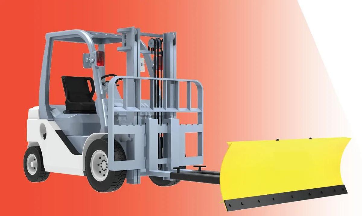 New Fork Mounted Snow Plow