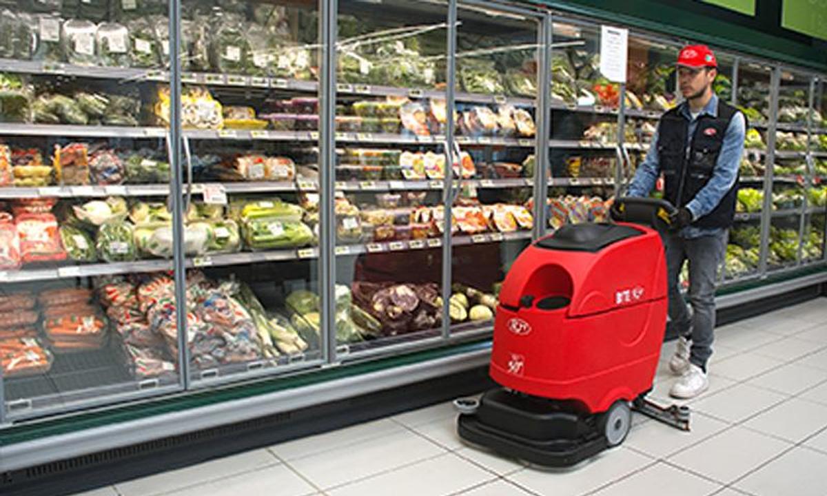 BYTE II Walk Behind Floor Scrubber