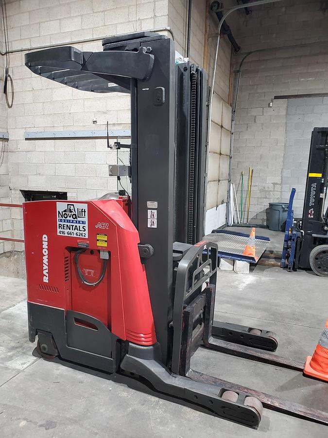 Used 2021 Raymond 730-R45TT Single Reach Truck