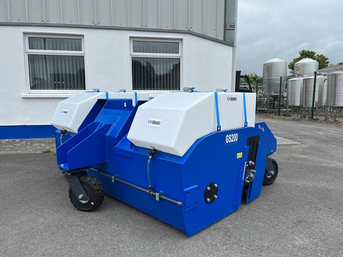 Glanaco GS200 Heavy-Duty Sweeper Attachment