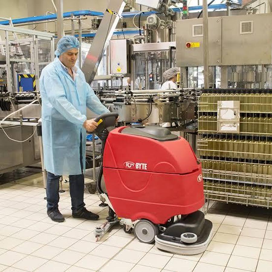 BYTE II Walk Behind Floor Scrubber