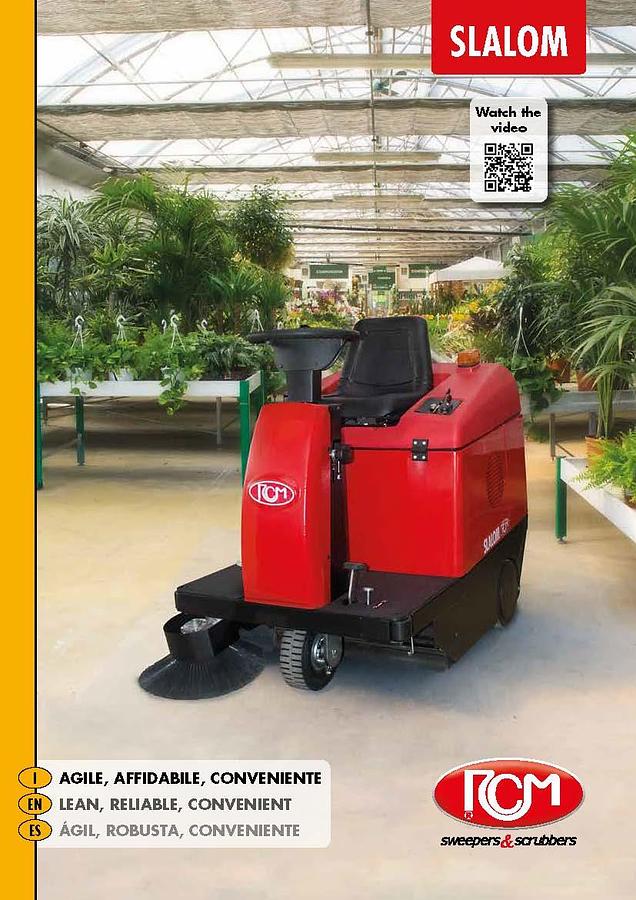 Used RCM SLALOM E Sweeper