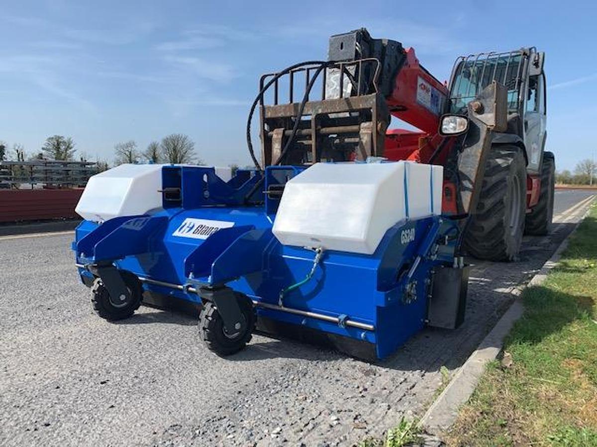 Glanaco GS240 Heavy-Duty Sweeper Attachment