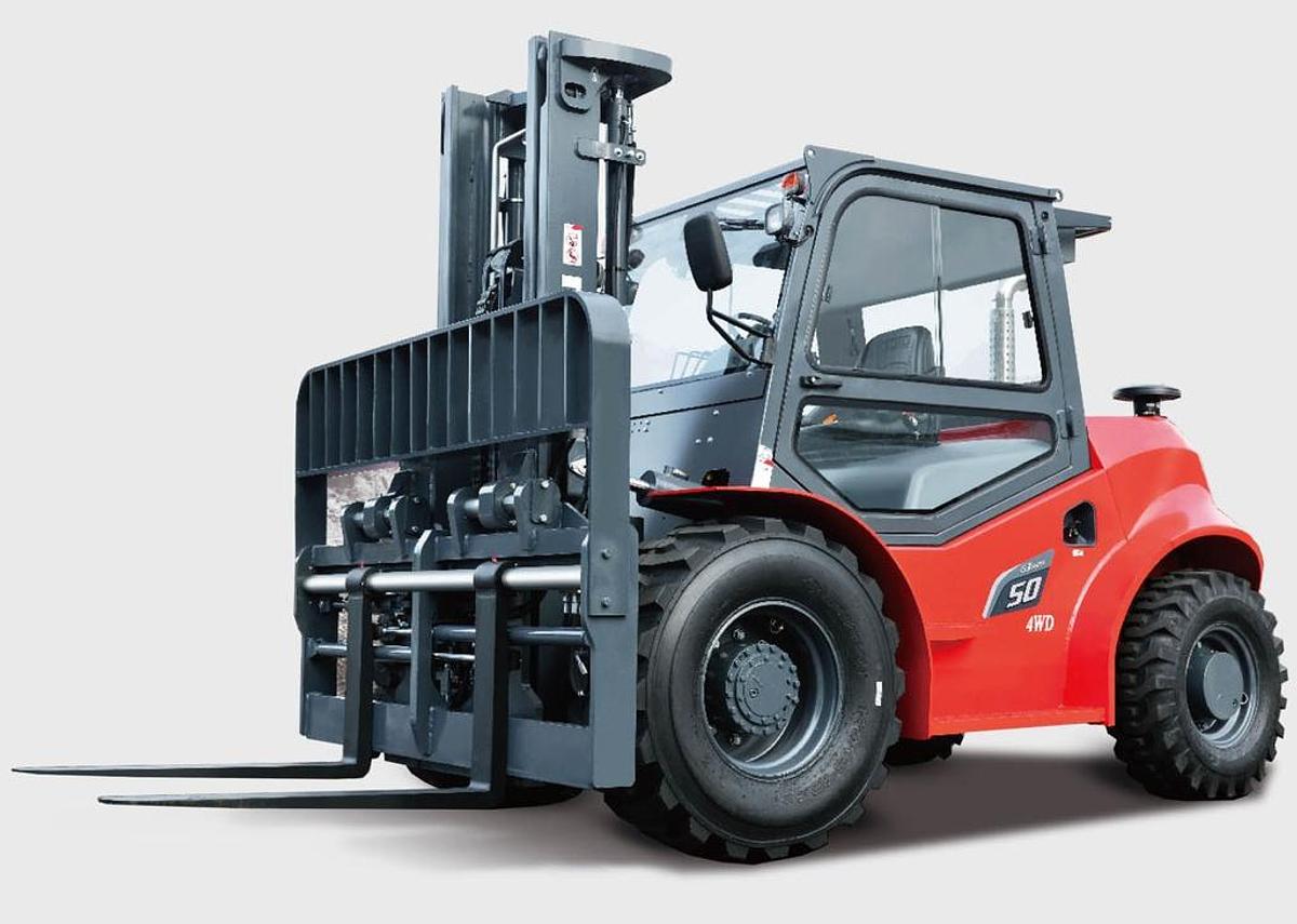 New HELI 4x4 Rough Terrain Forklifts 4000 lb – 15,500 lb