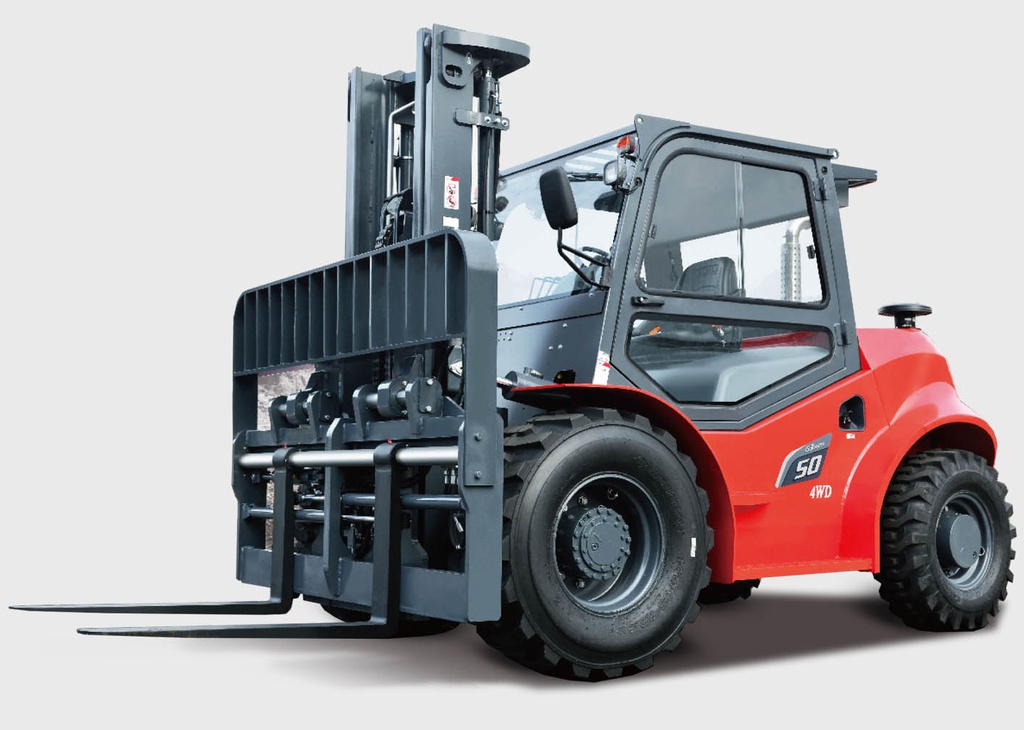 New HELI 4x4 Rough Terrain Forklifts 4000 lb – 15,500 lb