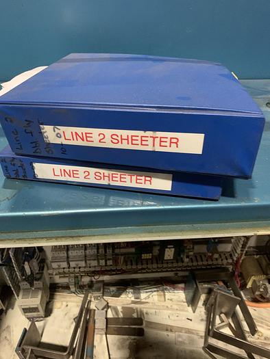 Used 65" SDFK DUAL ROTARY KNIFE MAXSON SHEETER MFG. 2007 - PENDING SALE