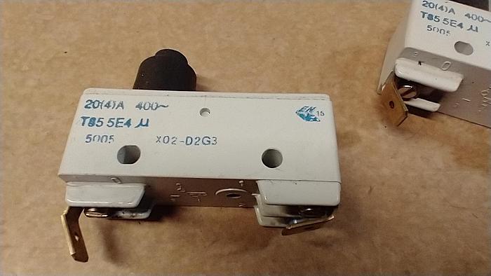 Used Lot-Of-2 CHARMILLES Limit Switch X02-D2G3 20 (4) A Travel stop GHA32