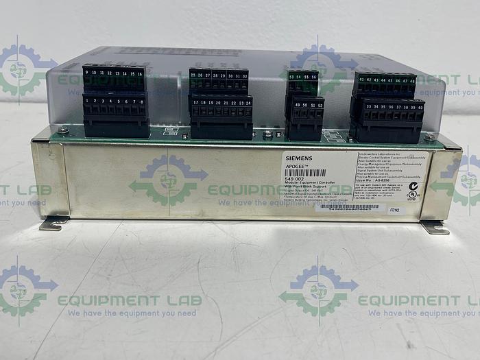 Used Siemens Apogee 549 002 Modular Equipment Controller