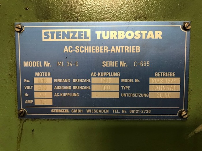 Gebraucht Stangenlader Hydrobar STENZEL Turbostar ML 34-6