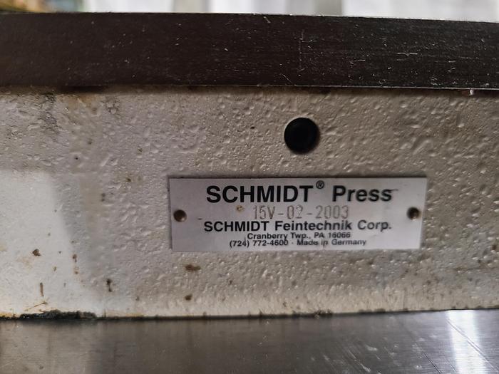 Used Schmitt German made Arbor Press