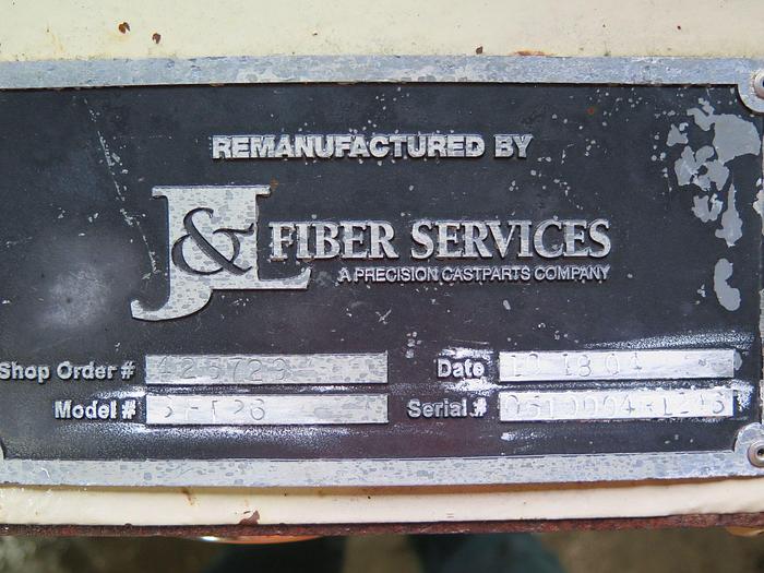 Used 26" (660MM) BELOIT DD SERIES 3000 REFINER