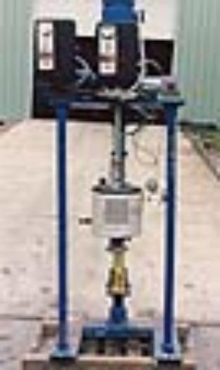 Used 0.5 GALLON B AND G LAB PROCESS VESSEL – SANITARY S/S – JACKETED