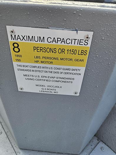 2025 G3 Family Package 20CCJ DLX Sea Dek