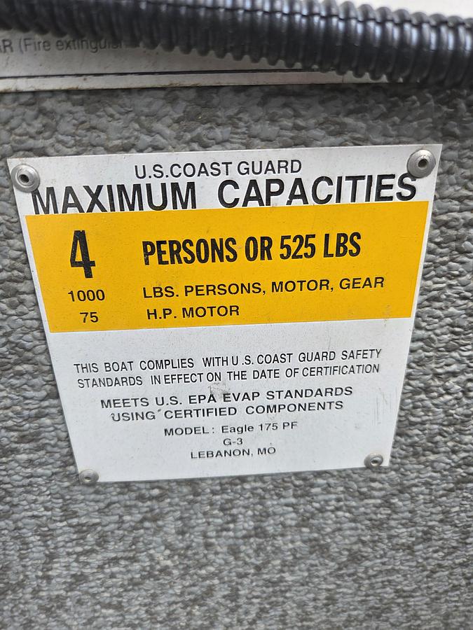 Used 2011 G3 Eagle 175 PF