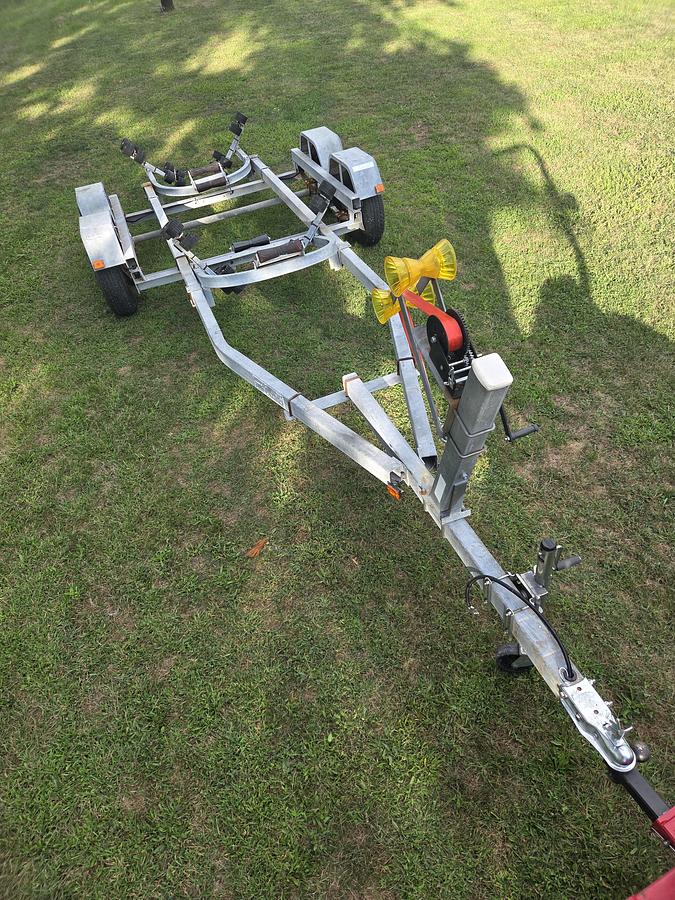 Used 1970 Long Roller Trailer