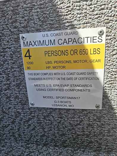 Used 2018 G3 Sportsman 17