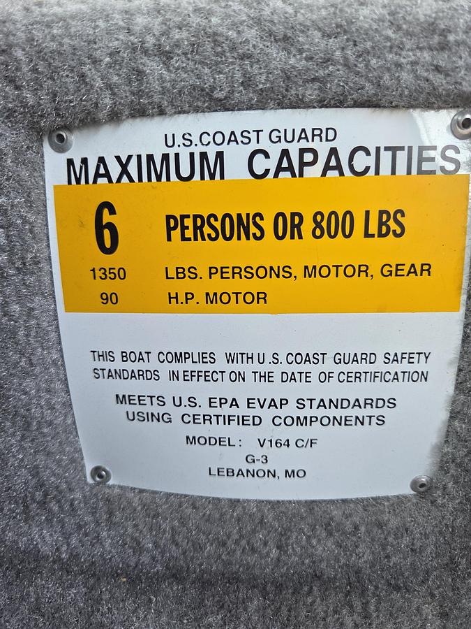 Used 2016 G3 Angler V164F