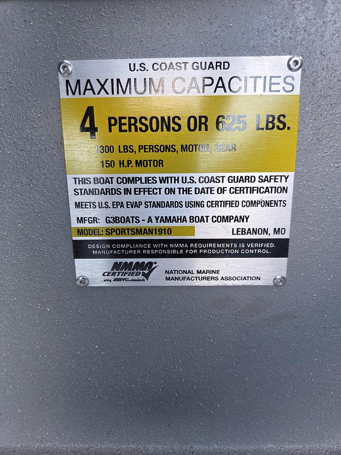 2026 G3 Sportsman 1910SE