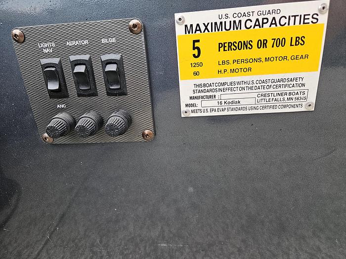 Used 2012 Crestliiner Kodiak 16