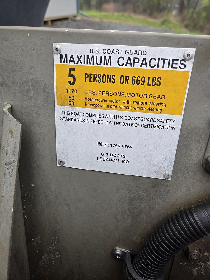 Used 2014 G3 1756VBW