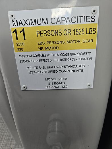 Used 2020 G3 Suncatcher V322SS Pontoon