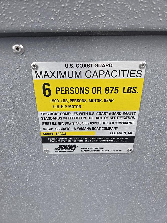 2026 G3 18CCJ DLX Sea Dek