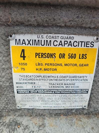 Used 1995 Bass Tracker