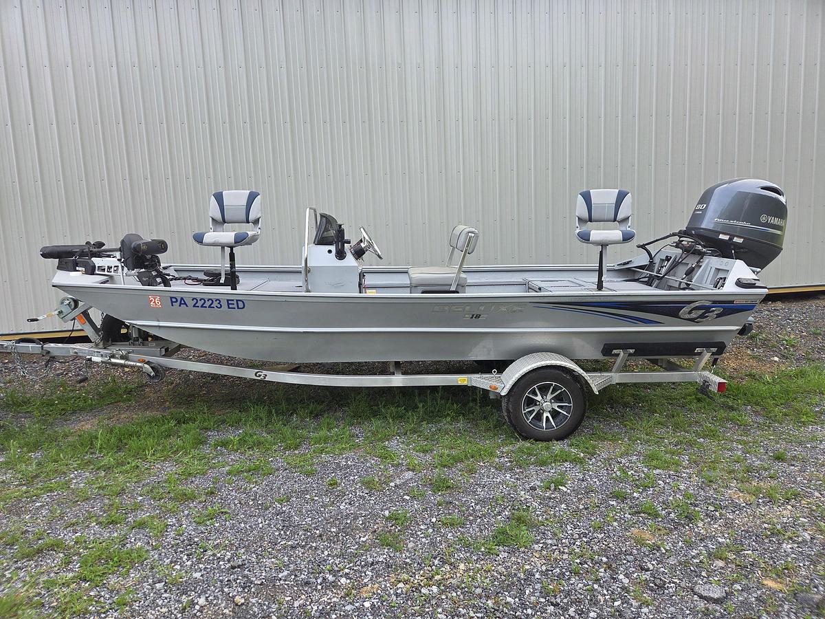 Used 2023 G3 18CCJ DLX, Sea Dek