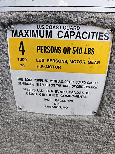 Used 2012 G3 Eagle 176