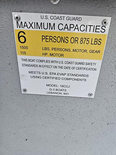 Used 2022 G3 18CCJ DLX