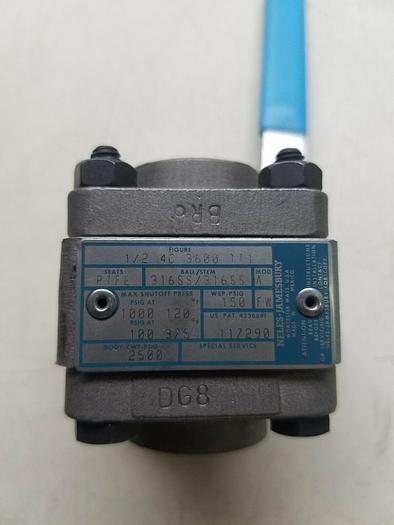 NELES JAMESBURY 1/2 4C 3600 111