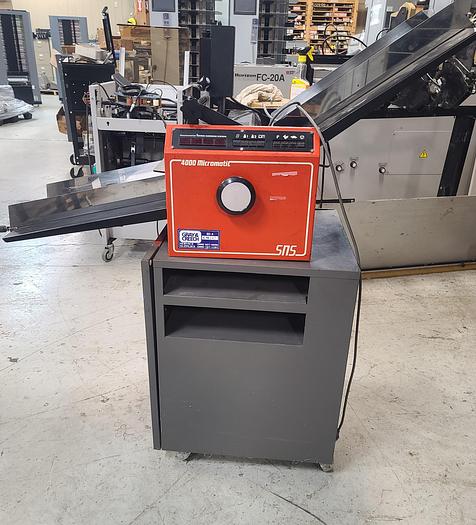 Used Socbox SNS 4000 Micromatic Numbering Machine, Video