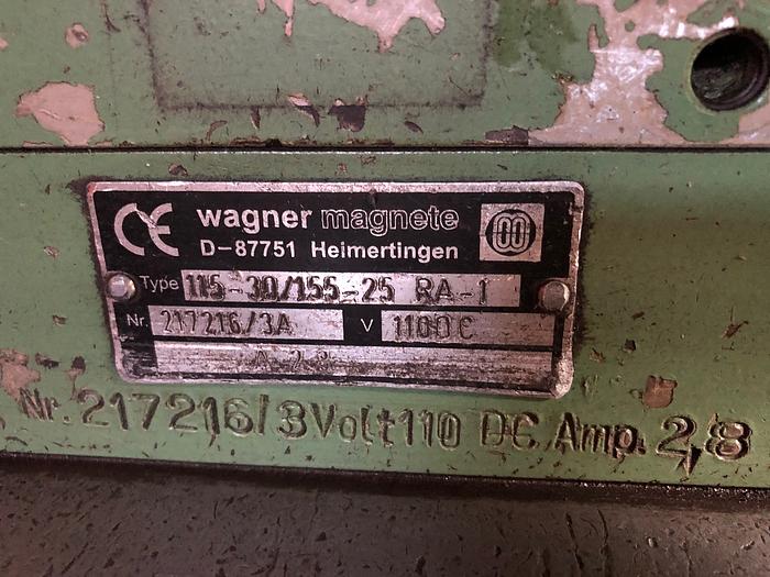 Used WAGNER Typ 115 - 30 / 155 - 25 RA-1