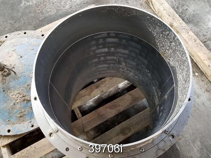 Used Bird M-400 Pressure Screen with Gladiator HC Rotor #39706