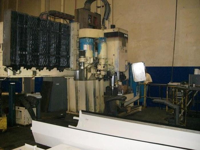 Used Giddings & Lewis Vertical Machining Center, X=196" Y=72" RPM 20-2000, Fanuc 11M
