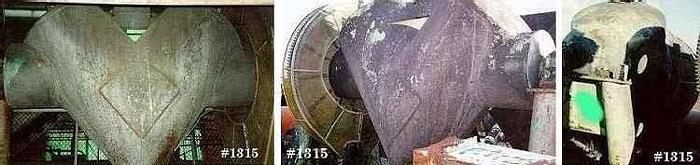 Used 75 CU. FT. P-K TWIN SHELL BLENDER C/S – 15 HP – 170 #/CF