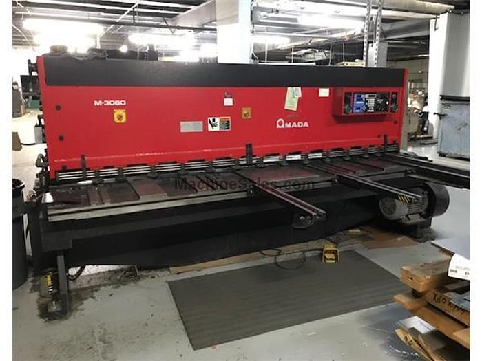 2001 10'x1/4" Amada M-3060 CNC Mechanical Shear