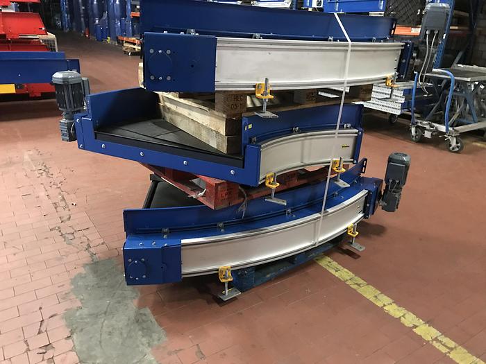 Gebraucht INTERROLL Gurtbandkurve 45 Grad Kurve